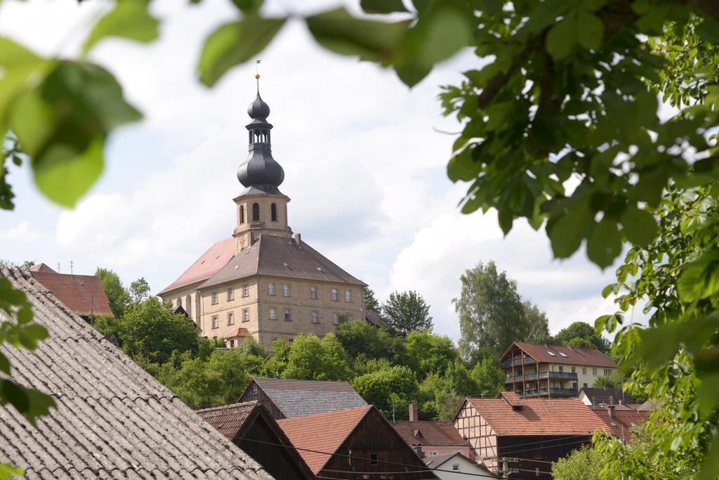 Pension & Metzgerei Friedrich Trebgast Bagian luar foto
